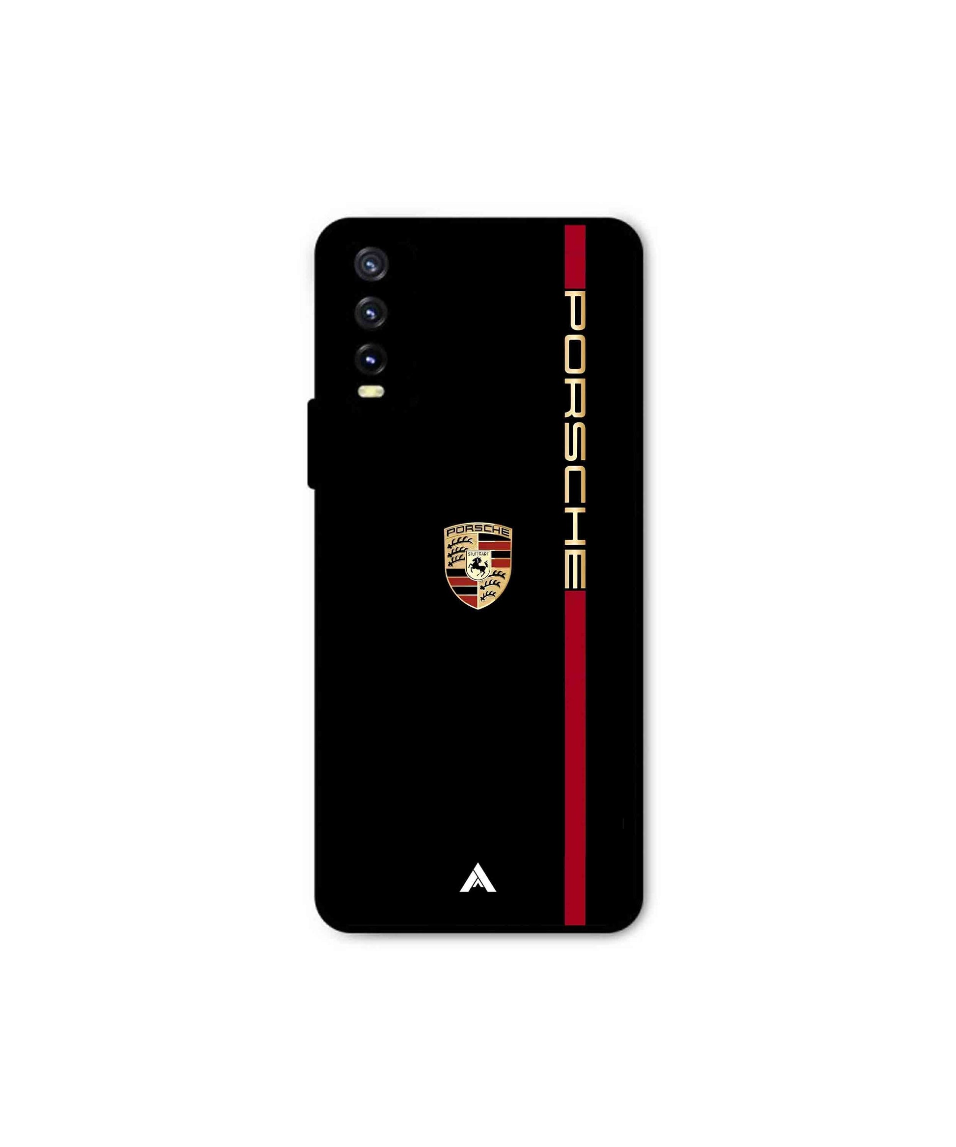 Porsche 01 Metal Back Cover Phone Case for Vivo Y20a