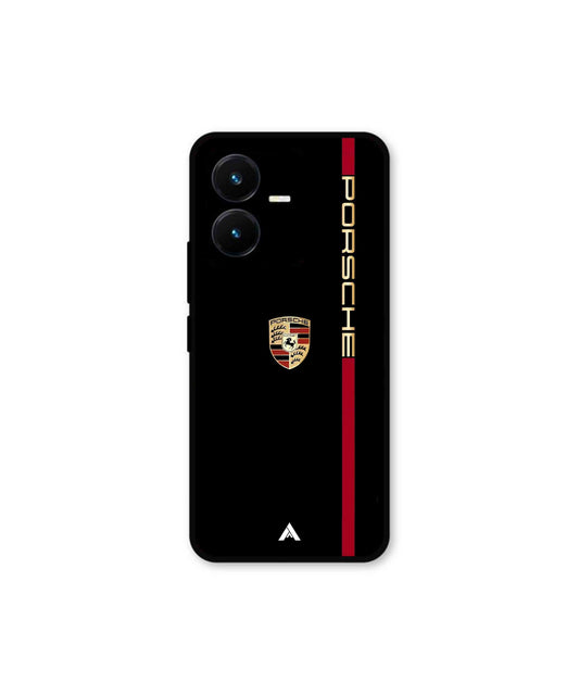 Porsche 01 Metal Back Cover Phone Case for Vivo Y22