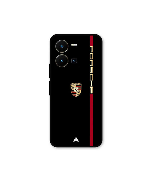 Porsche 01 Metal Back Cover Phone Case for Vivo Y35