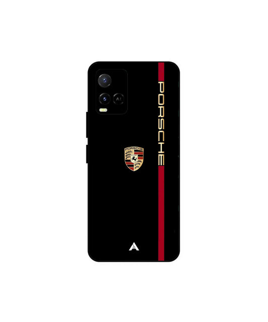 Porsche 01 Metal Back Cover Phone Case for Vivo Y36