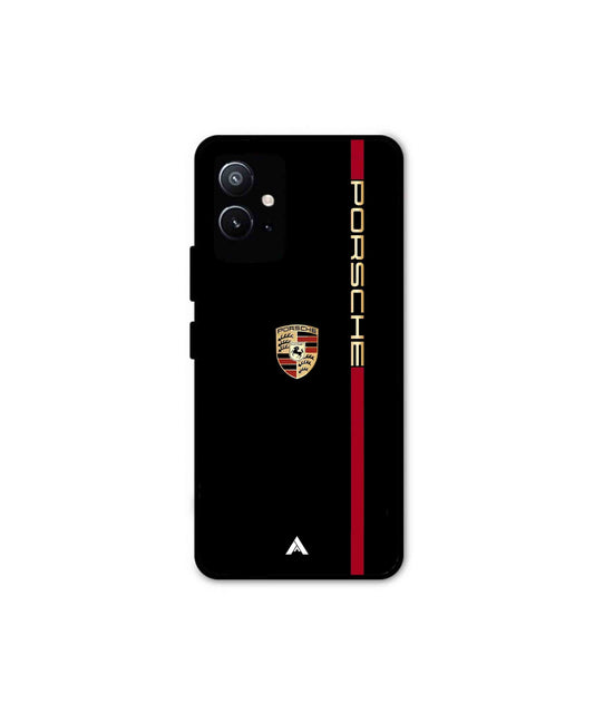 Porsche 01 Metal Back Cover Phone Case for Vivo Y75 5G