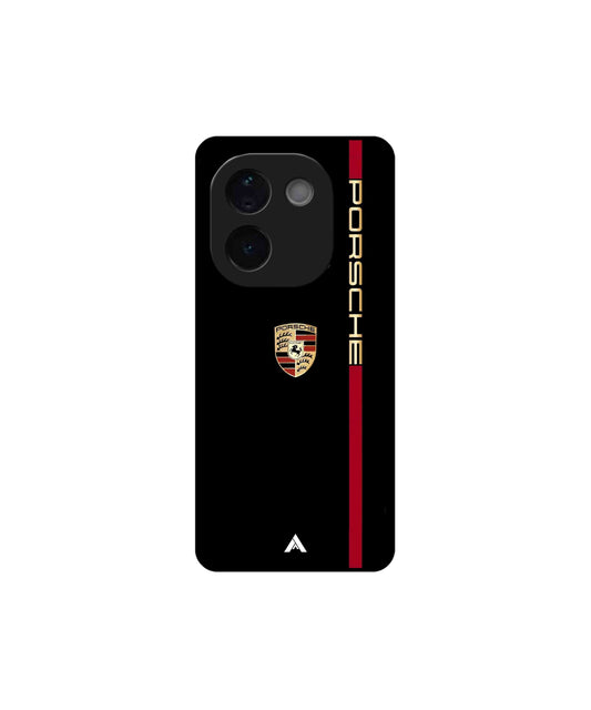 Porsche 01 Metal Back Cover Phone Case for Vivo Z9s Pro