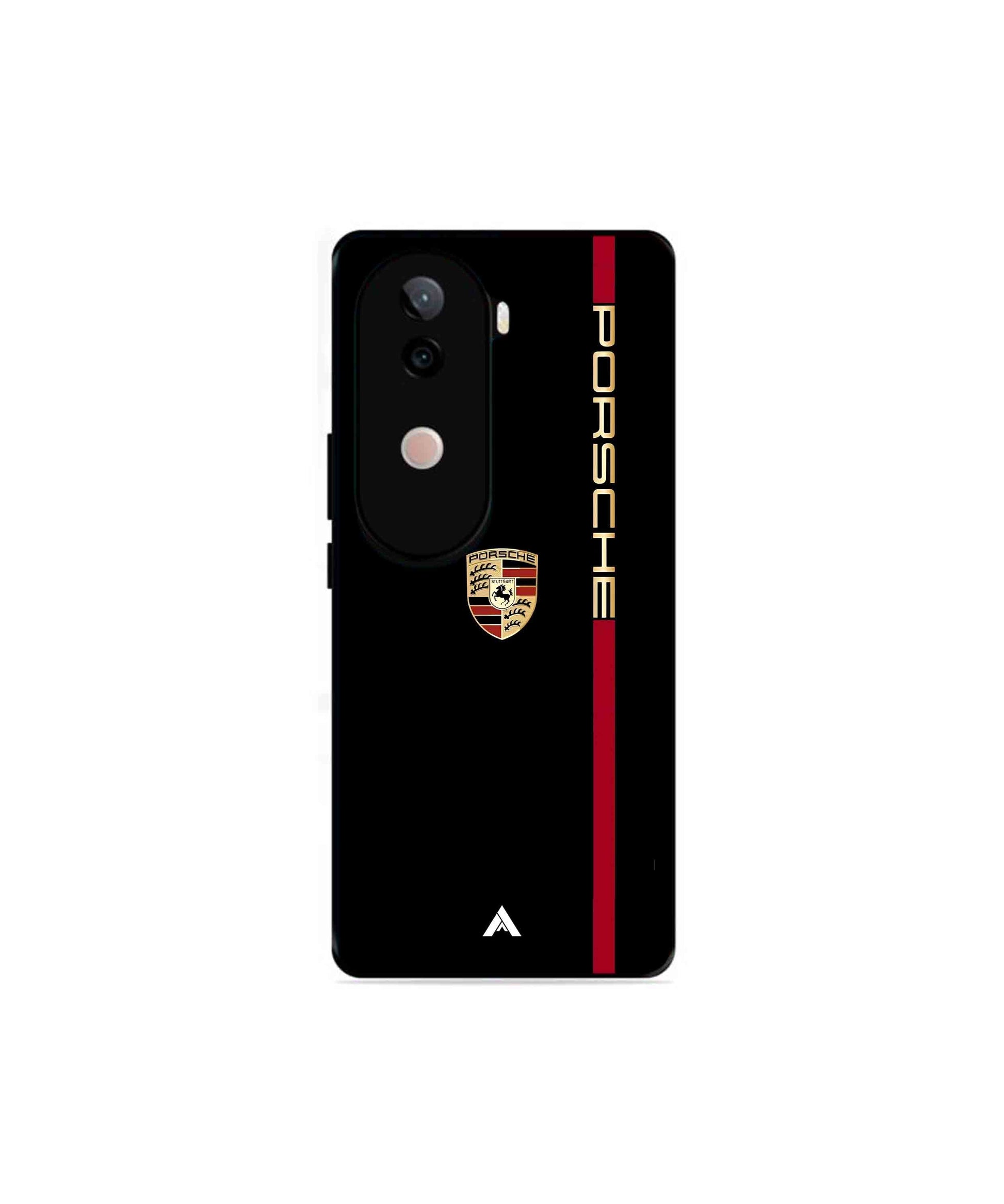 Porsche 01 Metal Back Cover Phone Case for Vivo v40e