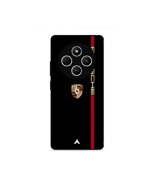 Porsche 01 Metal Back Cover Phone Case for Xiaomi Redmi 14C