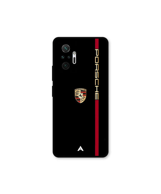 Porsche 01 Metal Back Cover Phone Case for Xiaomi Redmi Note 10 Pro Plus