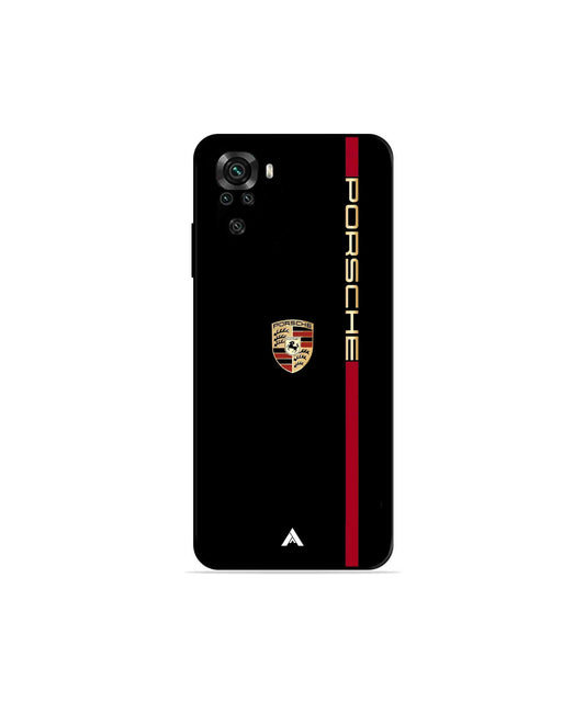 Porsche 01 Metal Back Cover Phone Case for Xiaomi Redmi Note 11SE