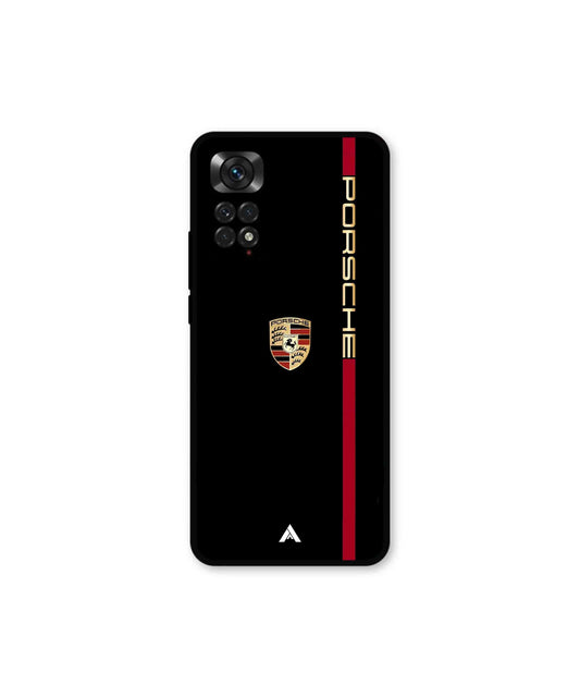 Porsche 01 Metal Back Cover Phone Case for Xiaomi Redmi Note 11