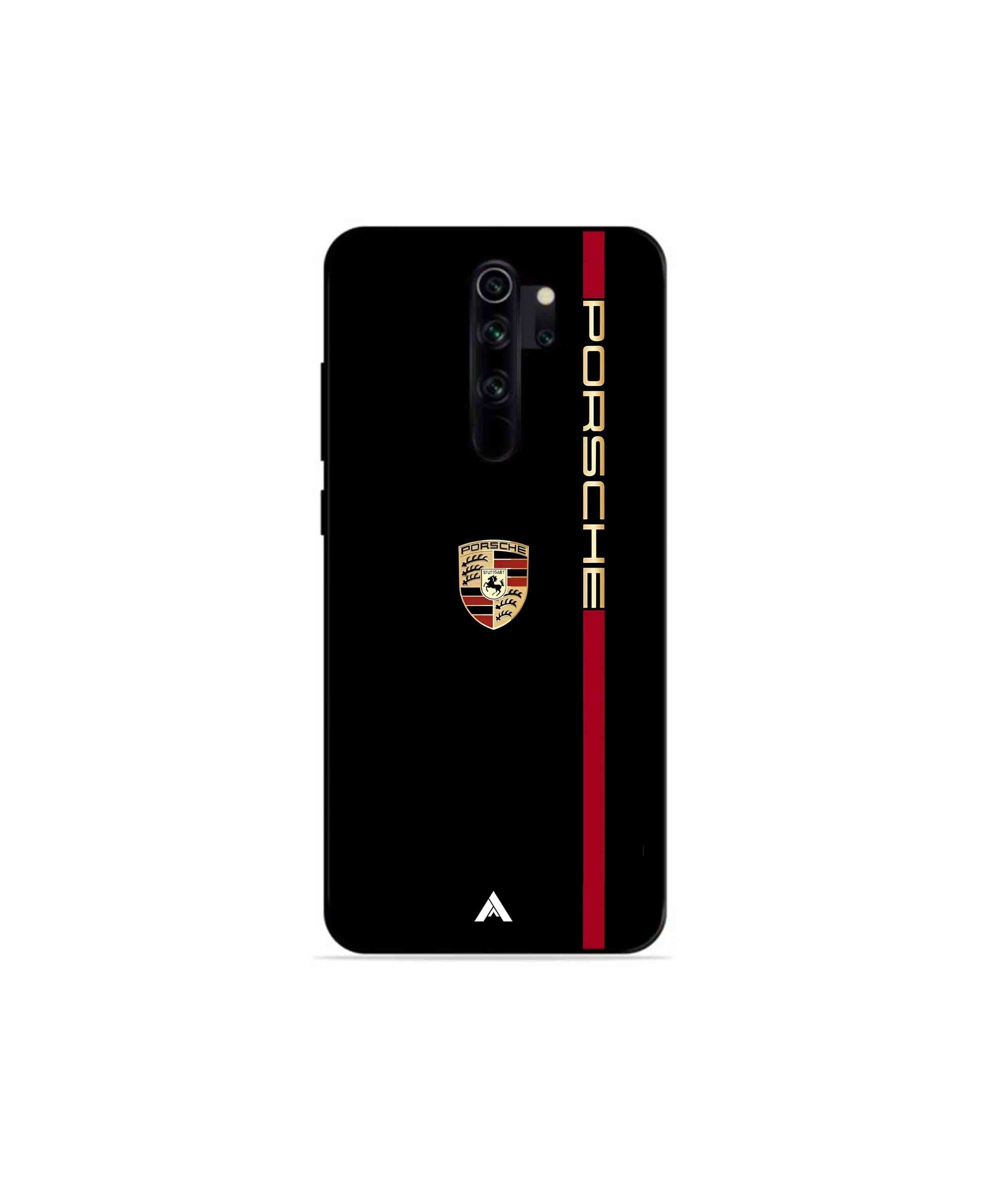 Porsche 01 Metal Back Cover Phone Case for Xiaomi Redmi Note 8 Pro