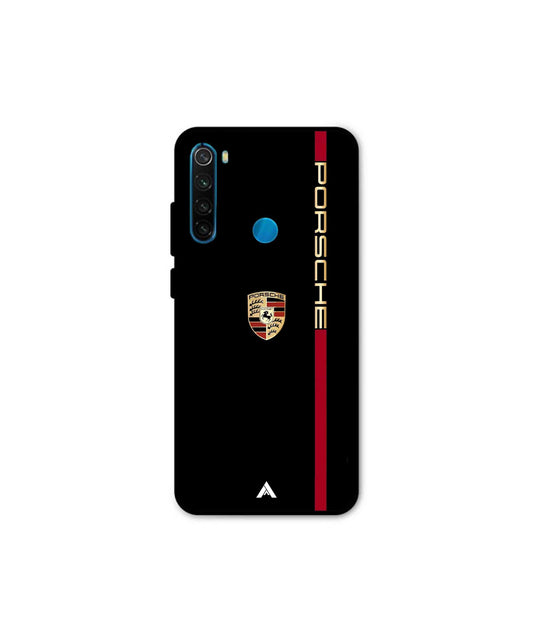 Porsche 01 Metal Back Cover Phone Case for Xiaomi Redmi Note 8