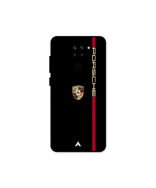 Porsche 01 Metal Back Cover Phone Case for Xiaomi Redmi Note 9
