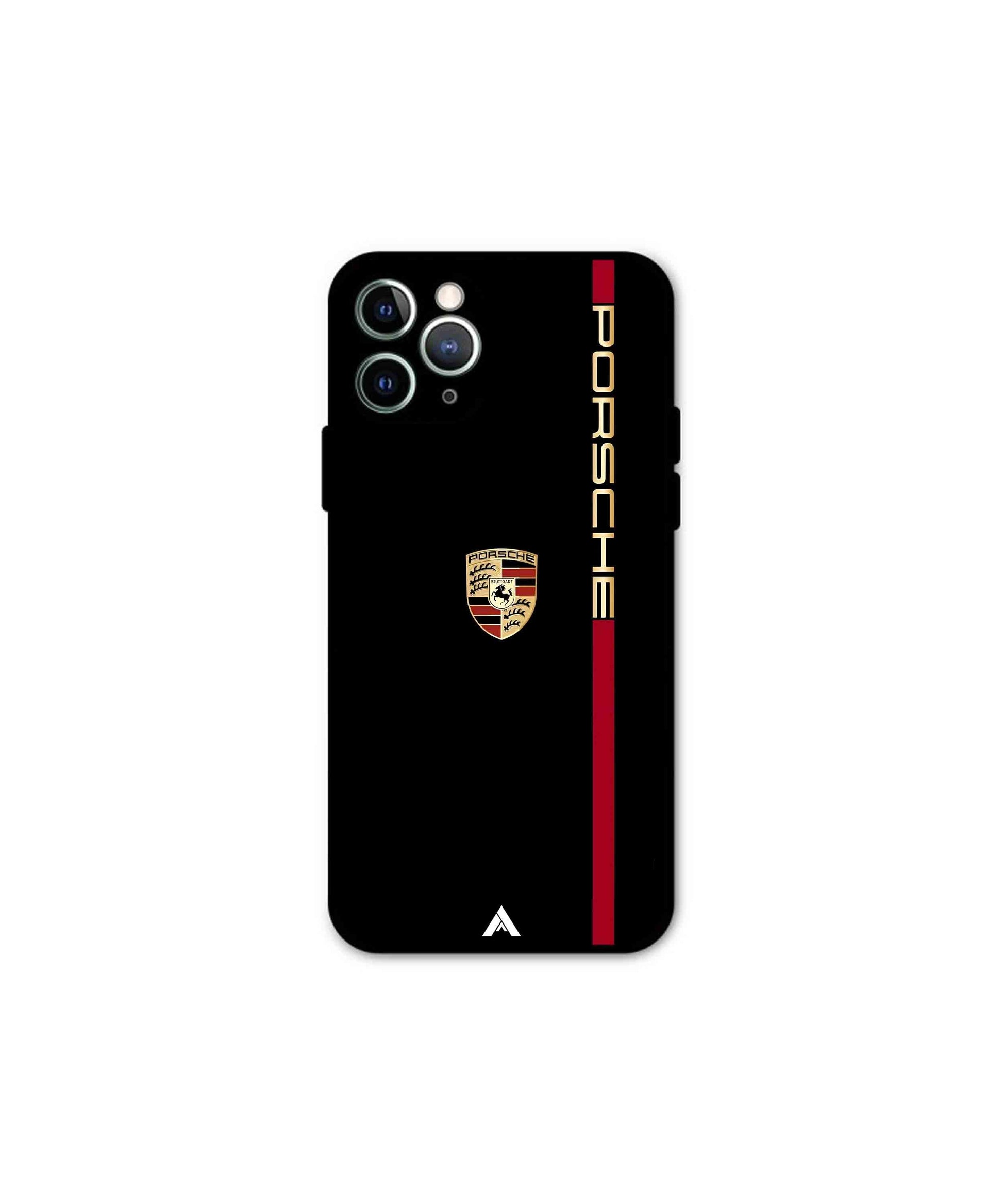 Porsche 01 Metal Back Cover Phone Case for iPhone 11 Pro Max