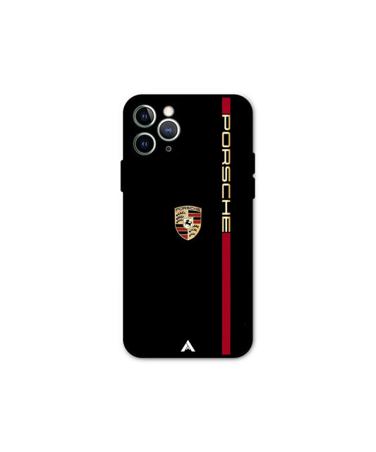 Porsche 01 Metal Back Cover Phone Case for iPhone 11 Pro Max