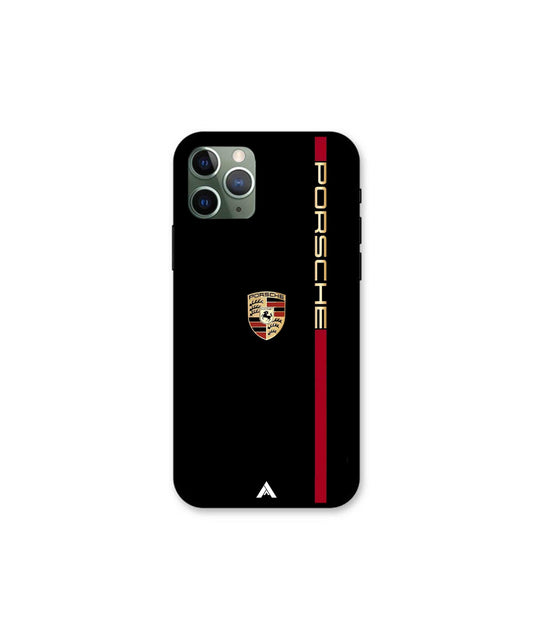 Porsche 01 Metal Back Cover Phone Case for iPhone 11 Pro