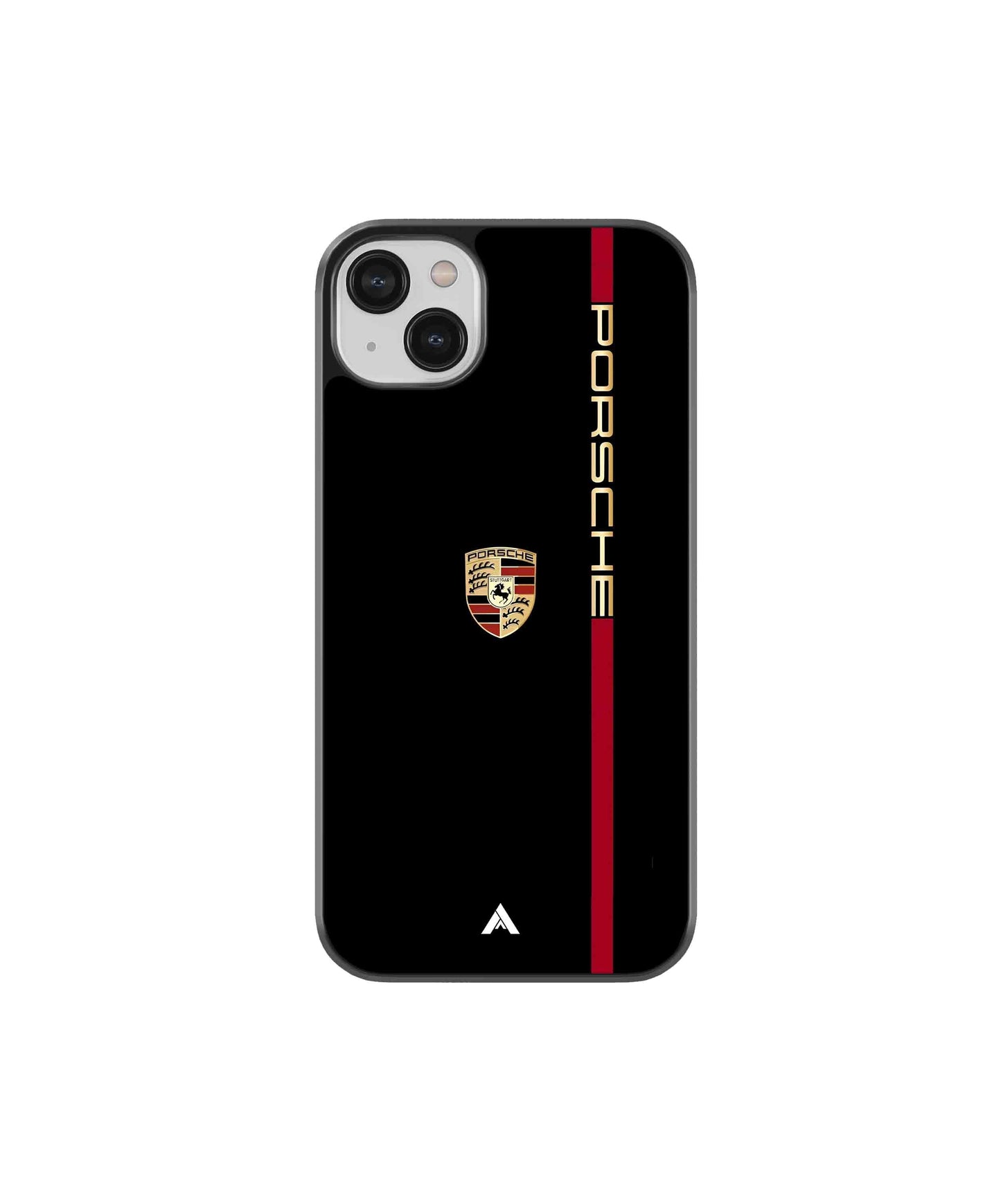 Porsche 01 Metal Back Cover Phone Case for iPhone 13
