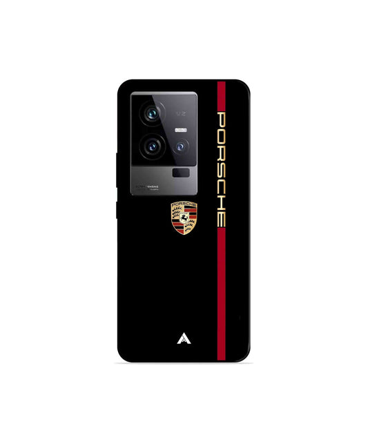 Porsche 01 Metal Back Cover Phone Case for iQOO 11