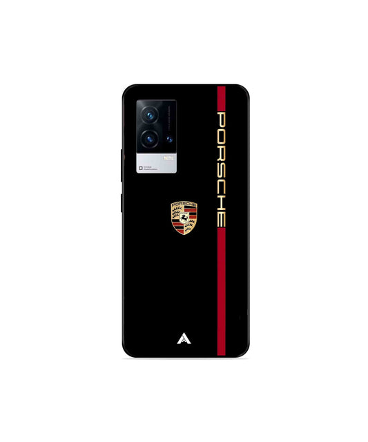 Porsche 01 Metal Back Cover Phone Case for iQOO 9