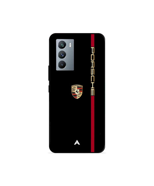 Porsche 01 Metal Back Cover Phone Case for iQOO 9 SE