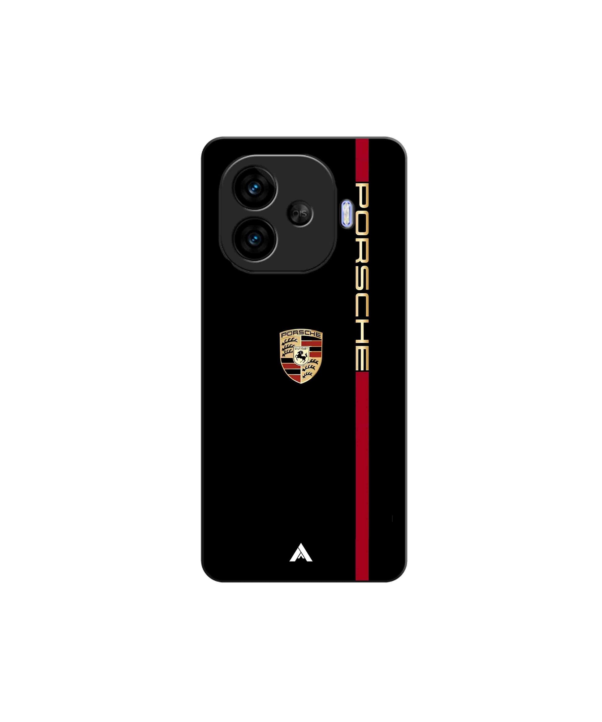 Porsche 01 Metal Back Cover Phone Case for iQOO Neo 10r