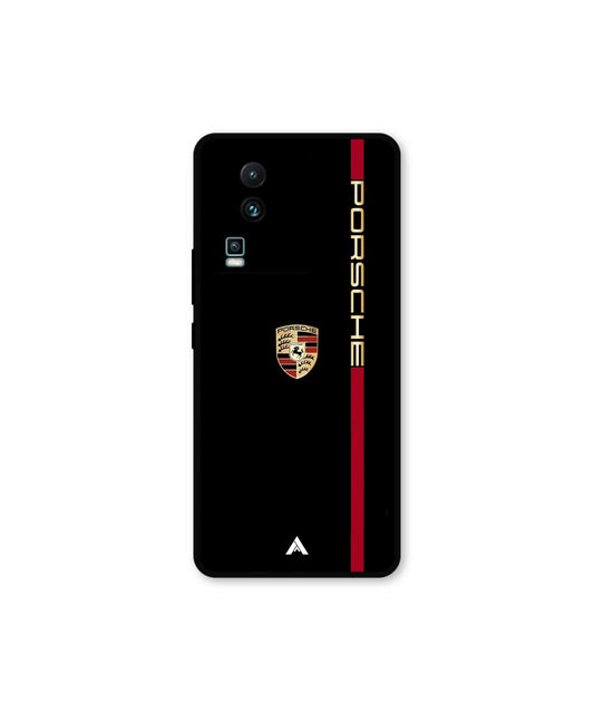 Porsche 01 Metal Back Cover Phone Case for iQOO Neo 7