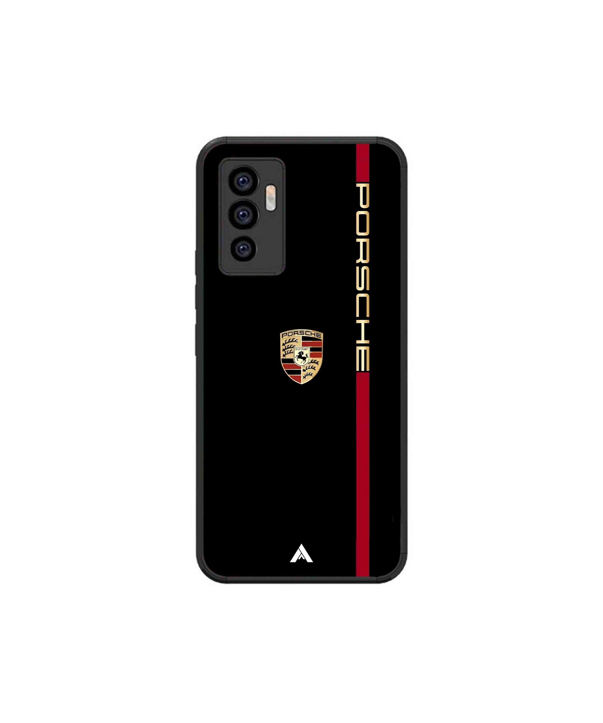 Porsche 01 Metal Back Cover Phone Case for iQOO Z6