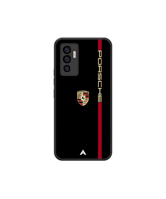Porsche 01 Metal Back Cover Phone Case for iQOO Z6