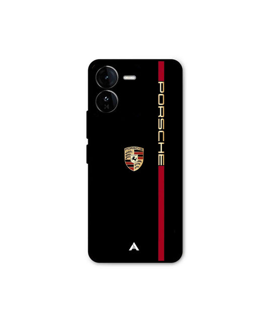 Porsche 01 Metal Back Cover Phone Case for iQOO Z9