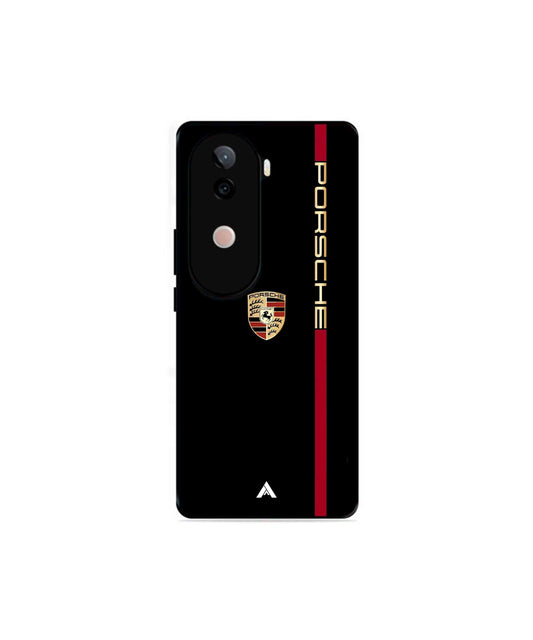 Porsche 01 Metal Back Cover Phone Case for iQOO Z9s