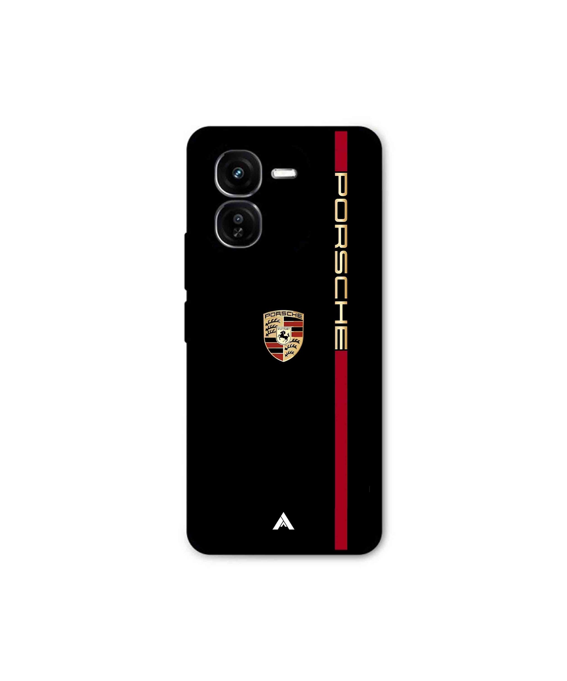 Porsche 01 Metal Back Cover Phone Case for iQOO Z9x