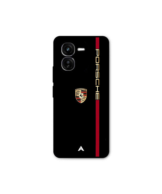Porsche 01 Metal Back Cover Phone Case for iQOO Z9x