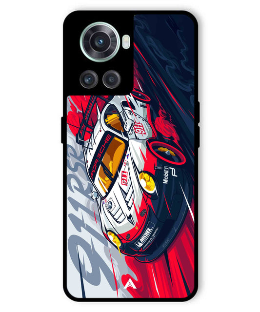 Porsche 911 Car Metal Back Cover Phone Case for Oneplus 10R