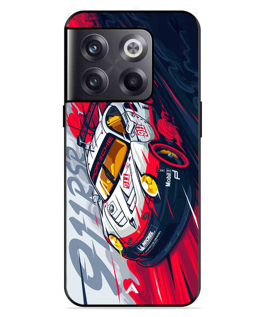 Porsche 911 Car Metal Back Cover Phone Case for Oneplus 10T