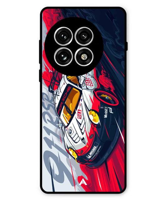 Porsche 911 Car Metal Back Cover Phone Case for Oneplus 13R
