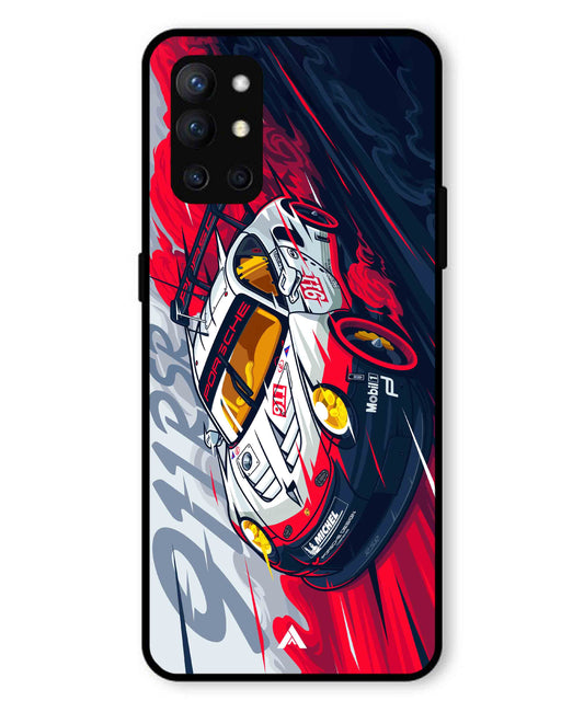 Porsche 911 Car Metal Back Cover Phone Case for Oneplus 9R