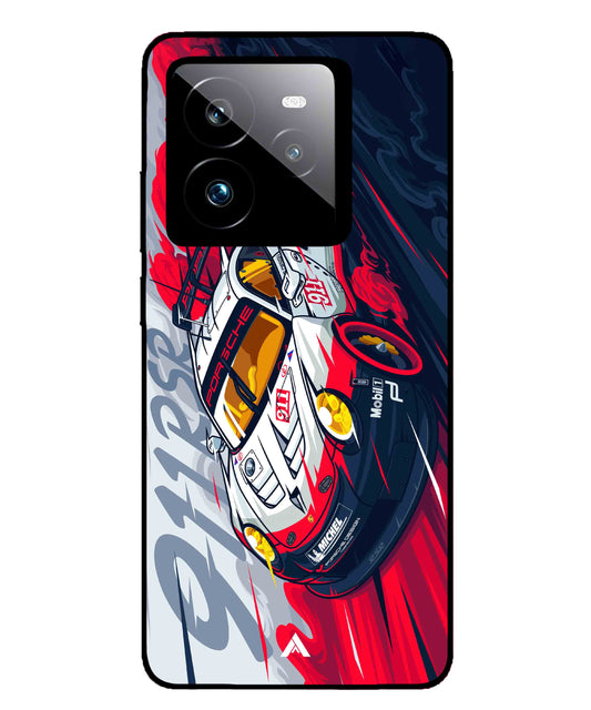 Porsche 911 Car Metal Back Cover Phone Case for Realme GT 7 Pro