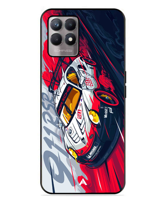 Porsche 911 Car Metal Back Cover Phone Case for Realme Narzo 50