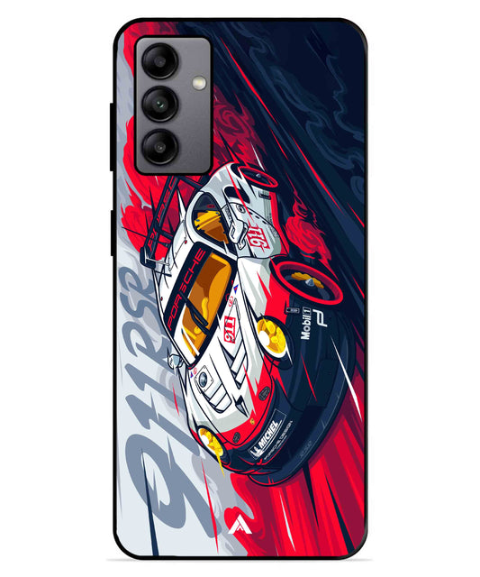 Porsche 911 Car Metal Back Cover Phone Case for Samsung Galaxy A04s