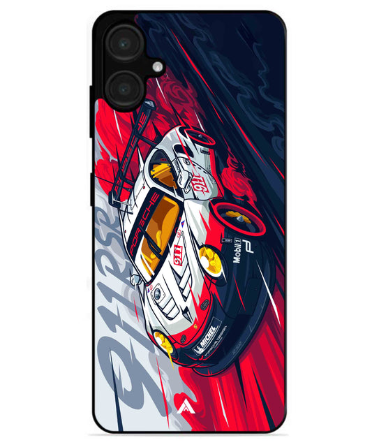 Porsche 911 Car Metal Back Cover Phone Case for Samsung Galaxy A06