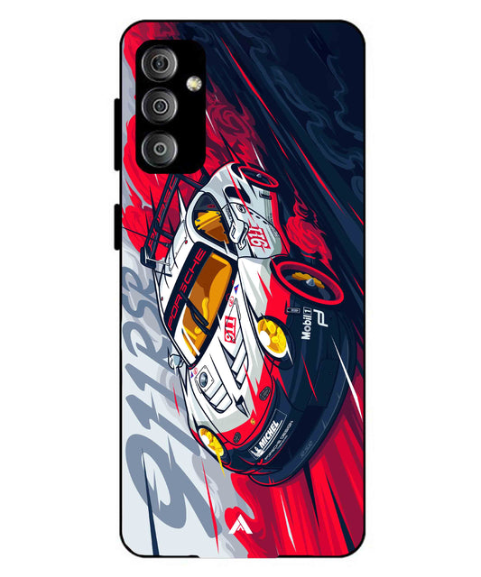 Porsche 911 Car Metal Back Cover Phone Case for Samsung Galaxy M23