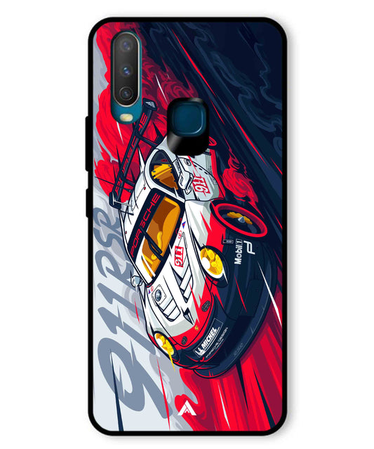 Porsche 911 Car Metal Back Cover Phone Case for Vivo Y15
