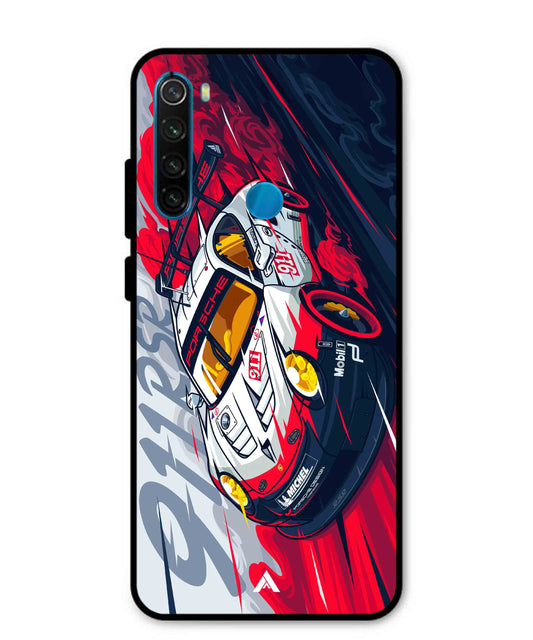 Porsche 911 Car Metal Back Cover Phone Case for Xiaomi Redmi Note 8