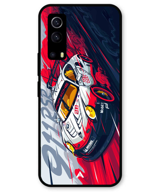 Porsche 911 Car Metal Back Cover Phone Case for iQOO Z3