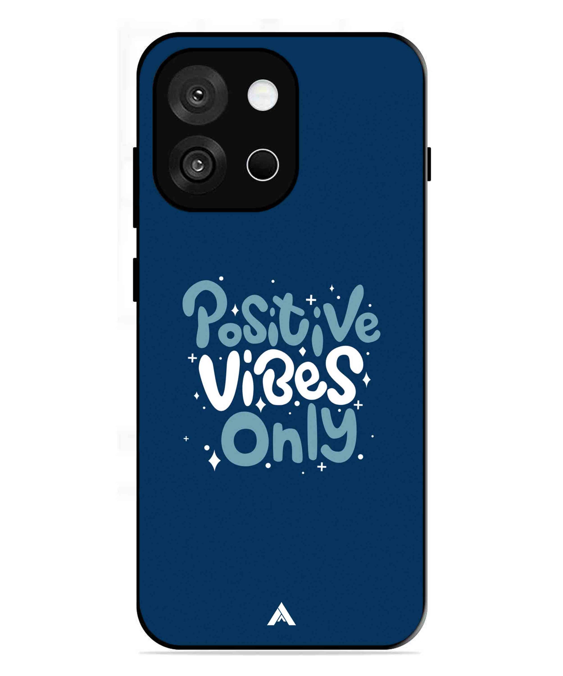Positive Vibes Only Metal Back Cover Phone Case for Oneplus 13s