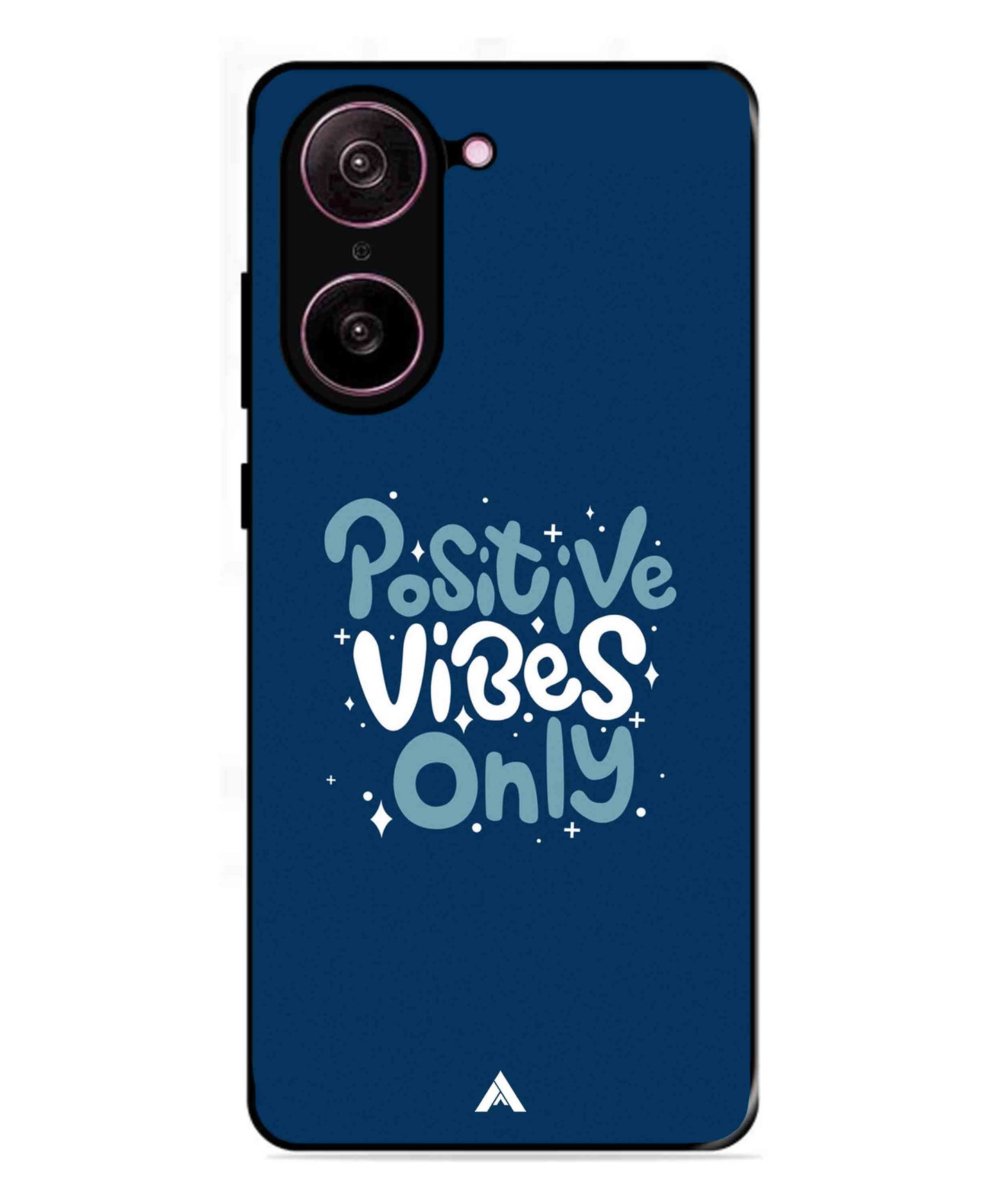 Positive Vibes Only Metal Back Cover Phone Case for Oneplus Nord CE 5