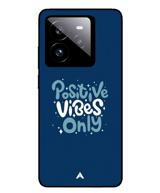 Positive Vibes Only Metal Back Cover Phone Case for Realme GT 7 Pro