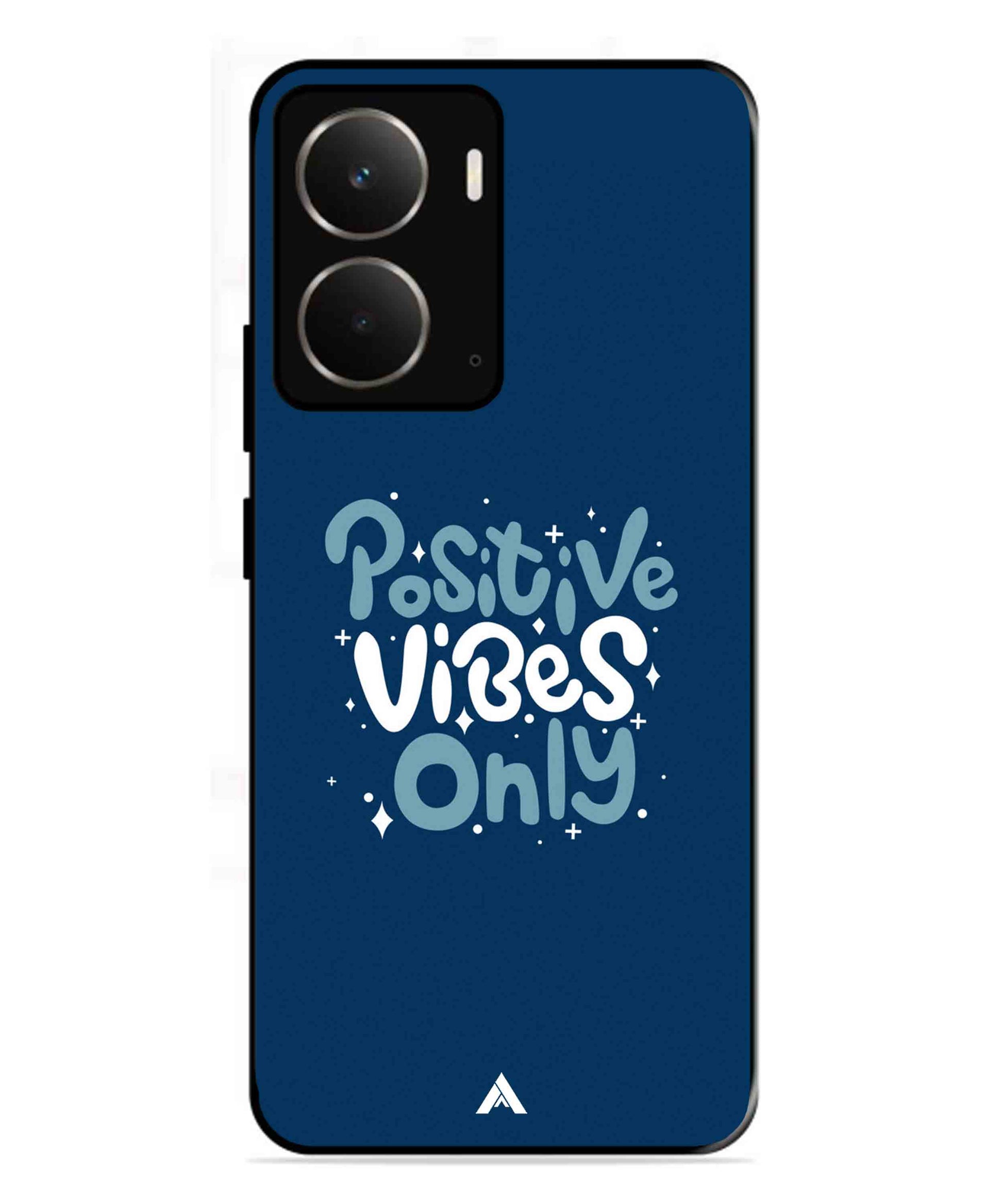 Positive Vibes Only Metal Back Cover Phone Case for Realme P3