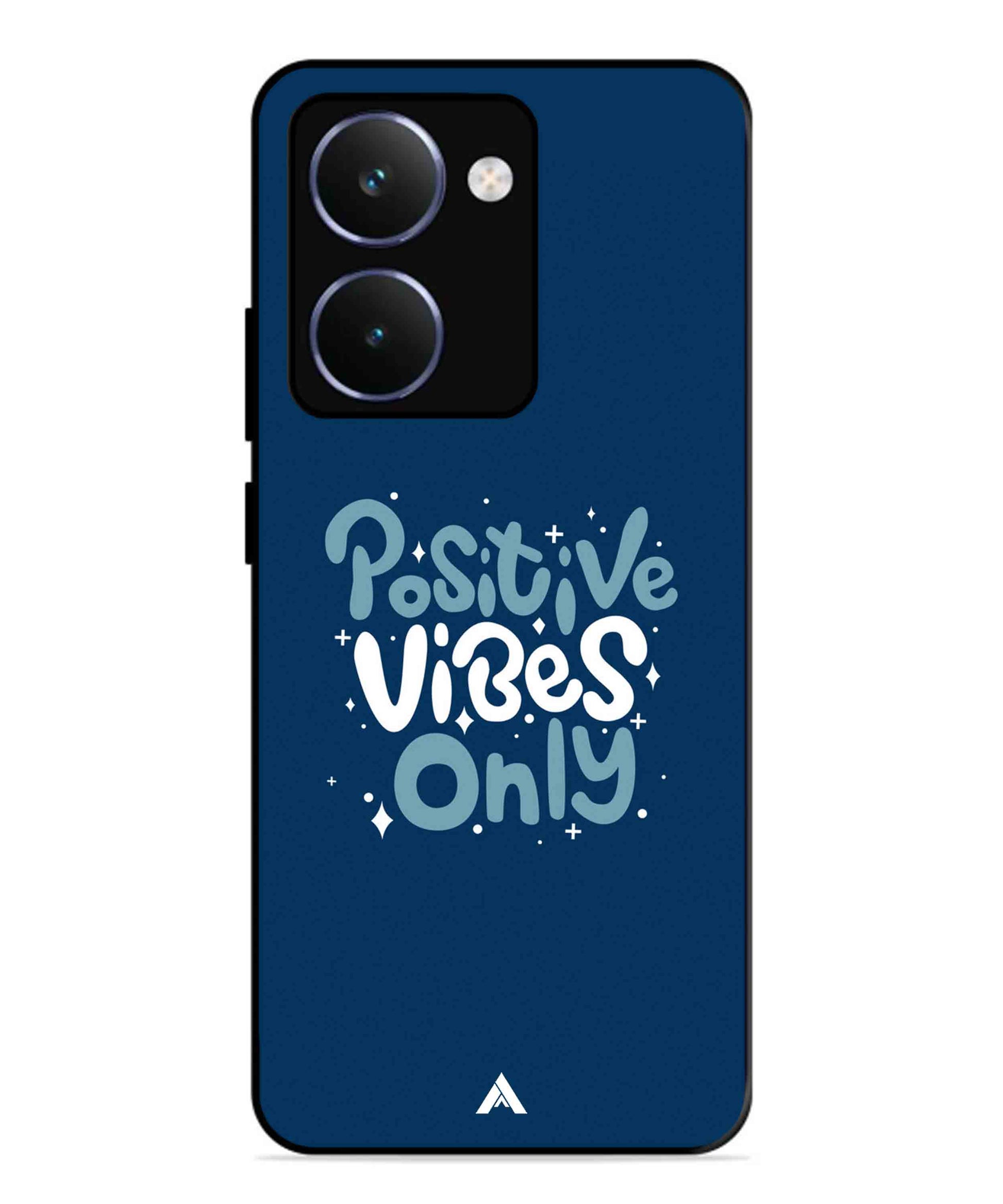 Positive Vibes Only Metal Back Cover Phone Case for Realme P3 Ultra