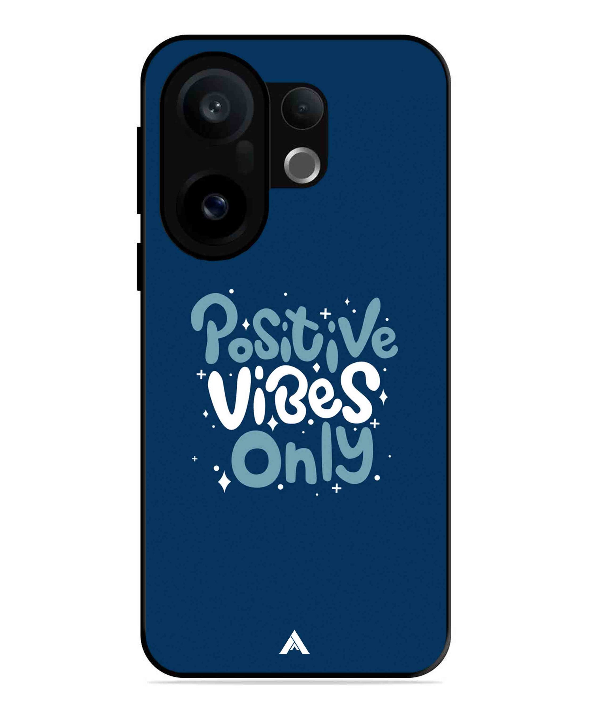 Positive Vibes Only Metal Back Cover Phone Case for Vivo X200 FE