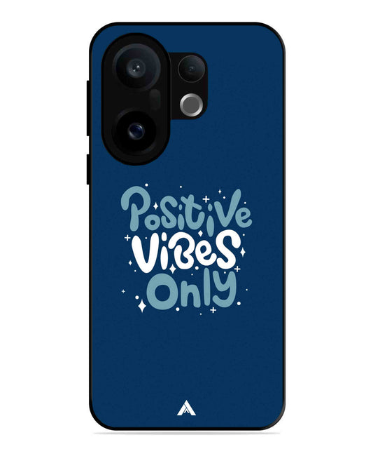 Positive Vibes Only Metal Back Cover Phone Case for Vivo X200 FE