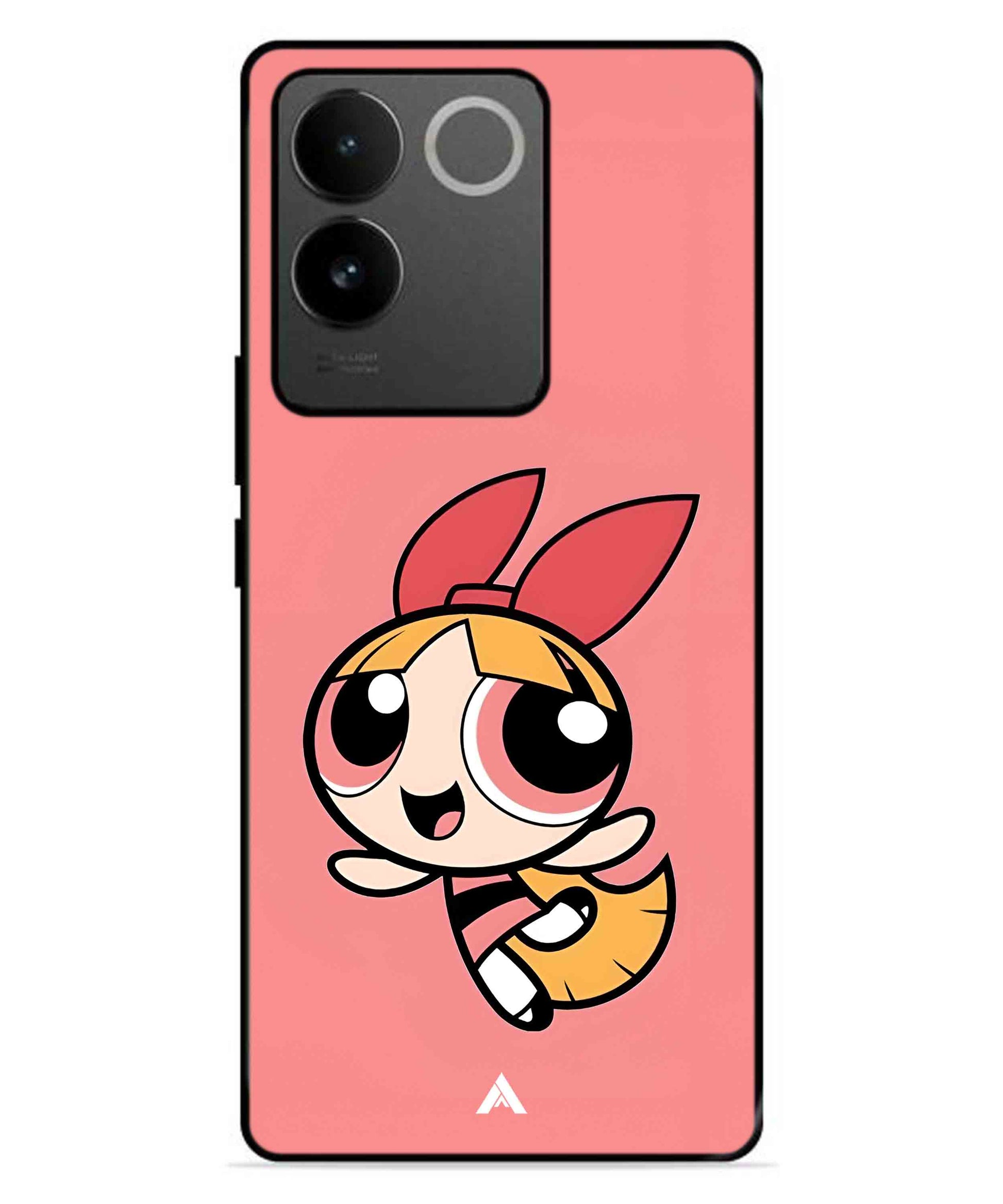 Powerpuff Girls Blossom Metal Back Cover Phone Case for IQOO Z7 Pro