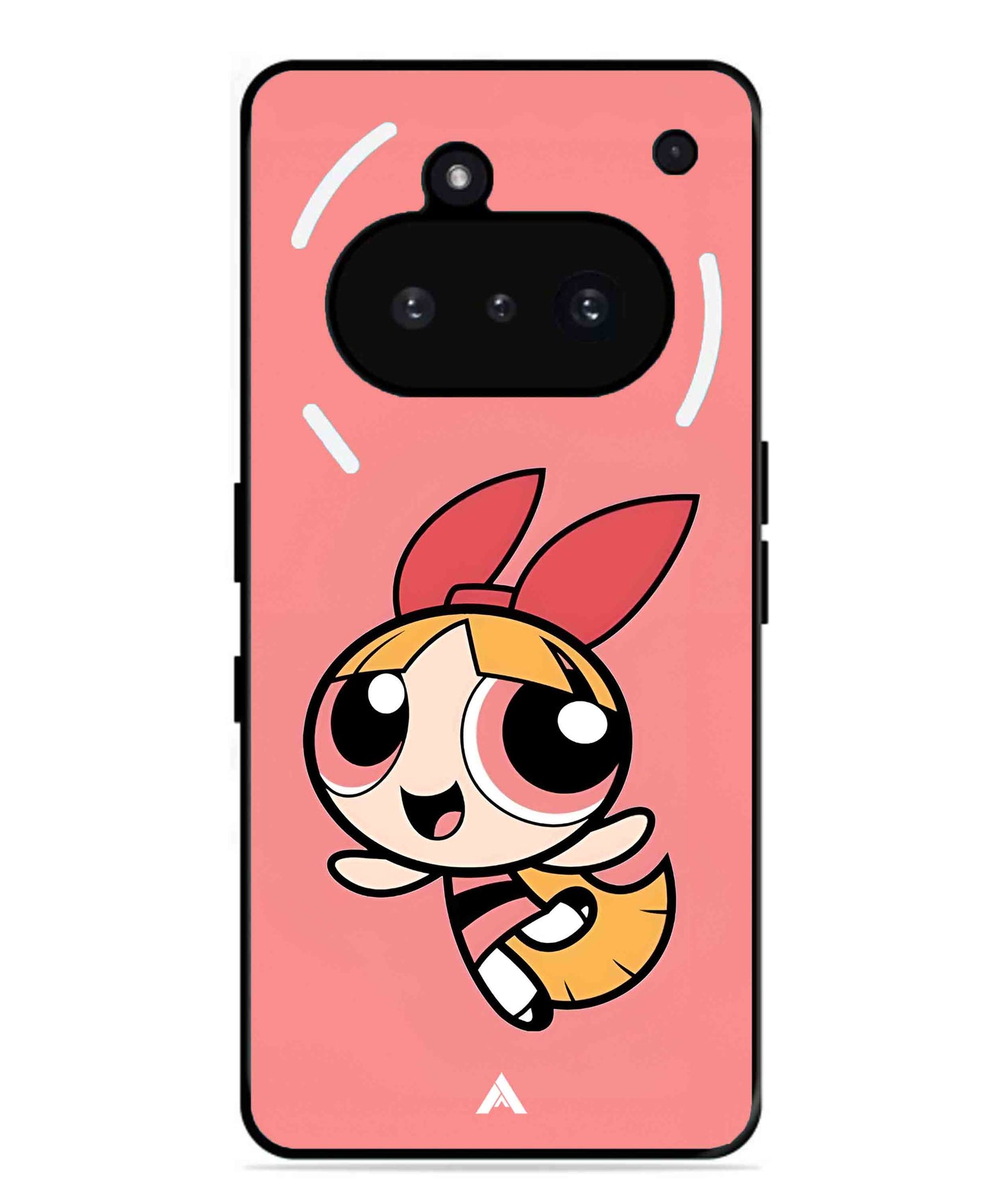 Powerpuff Girls Blossom Metal Back Cover Phone Case for Nothing Phone 3a